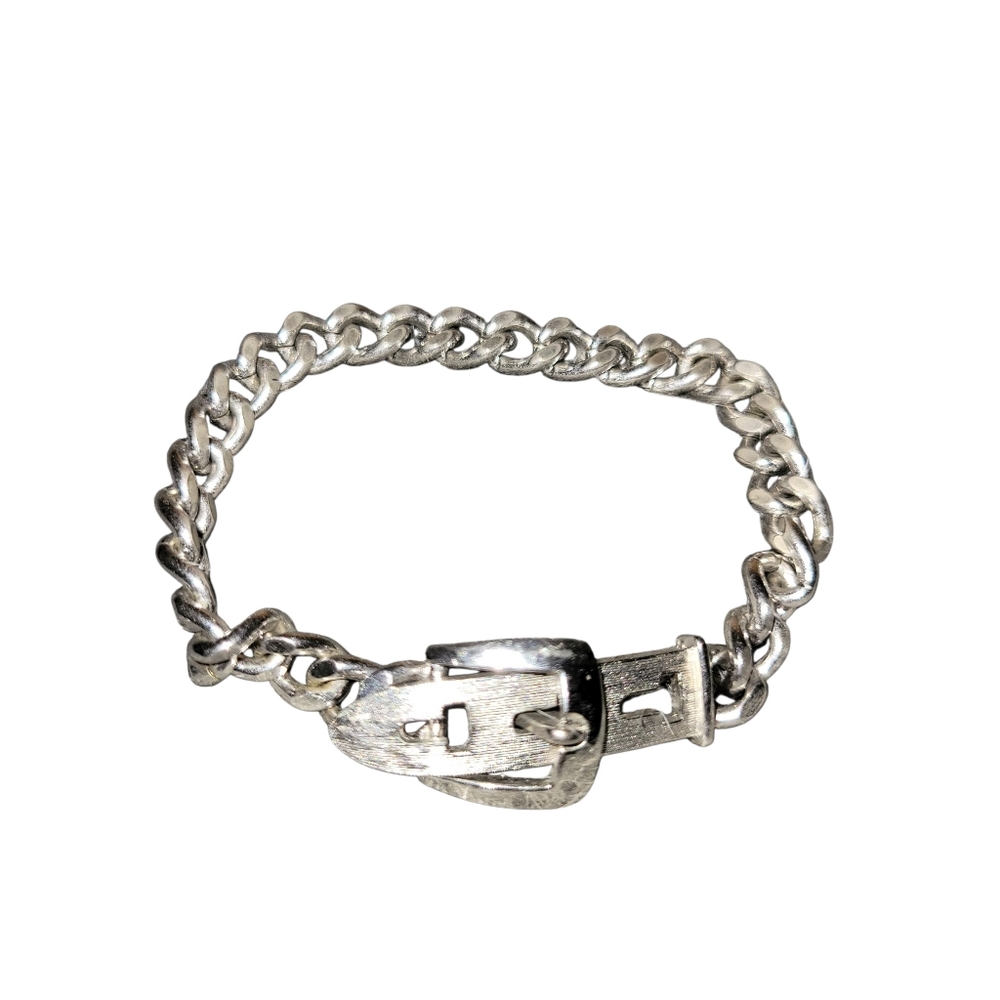 Vintage Avon Buckle Chain Bracelet